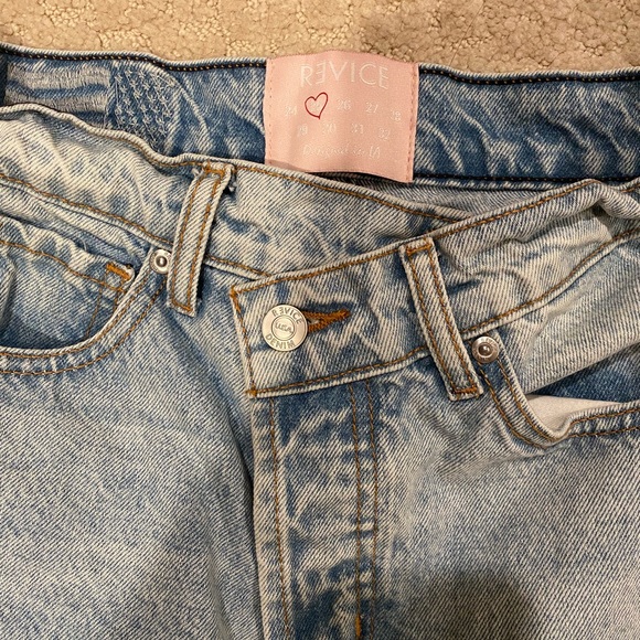 Revice denim 90s baby asymmetric jeans - Picture 3 of 5